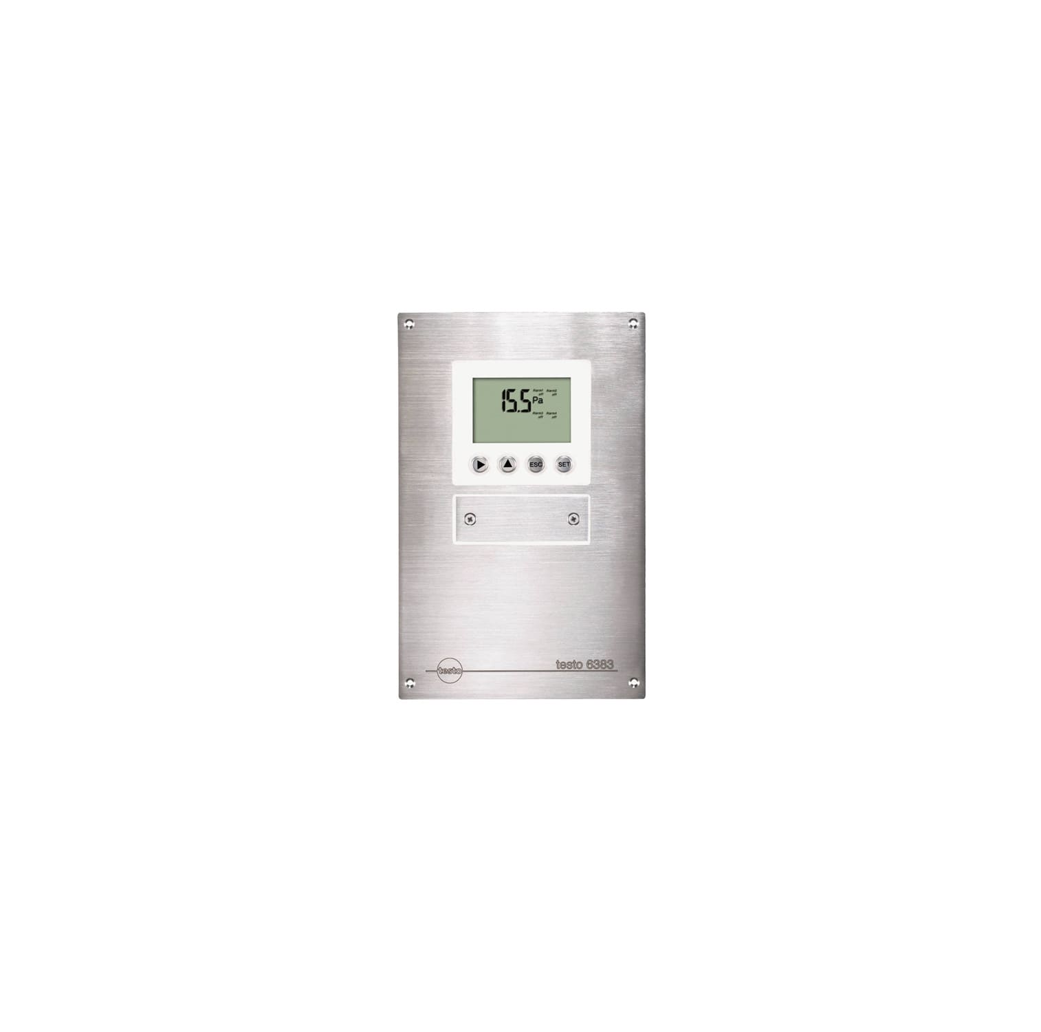 testo 6383 - differential pressure transmitter for cleanrooms